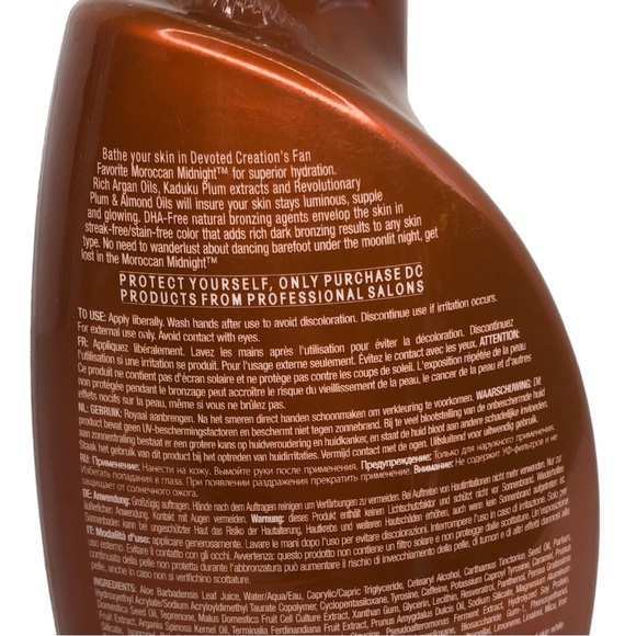 🆕 Devoted Creations Moroccan Midnight ULTRA DARK Bronzing Tanning Lotion - Picture 3 of 5